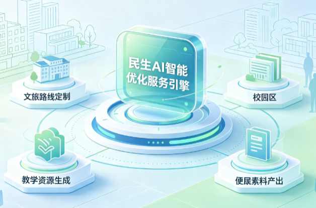 鹤庆县AI普惠赋能民生服务 智能优化技术升级大众生活服务体验